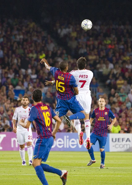 Seydou Keita en acción — Foto de Stock