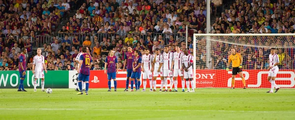 Leo messi zdjęć rzutu wolnego