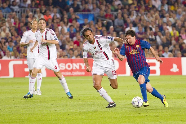 Lionel Messi em acção — Fotografia de Stock