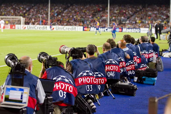 Fotografi sportivi — Foto Stock