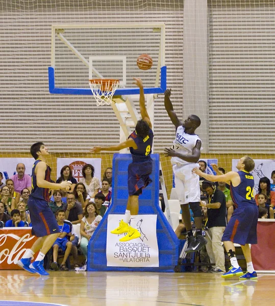 Match de basket-ball — Photo