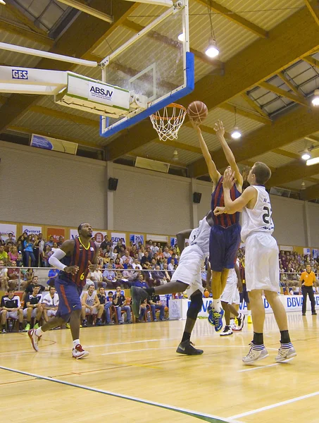 Basket match — Stockfoto