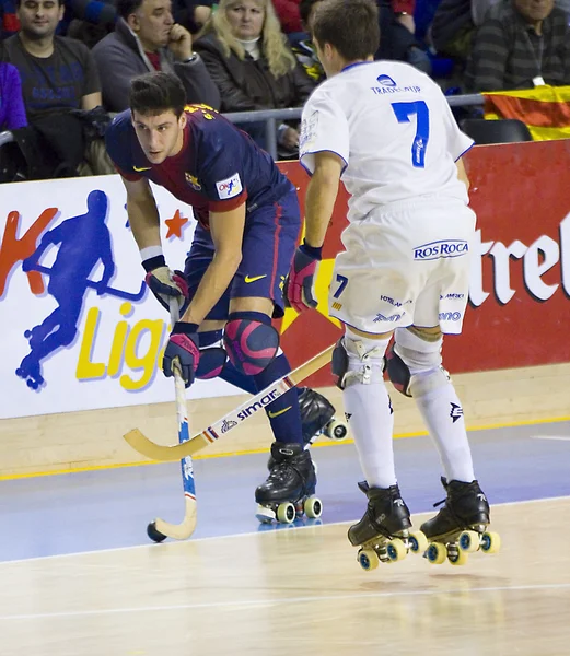 Inline hockey — Stockfoto