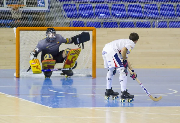 Inline hockey — Stockfoto