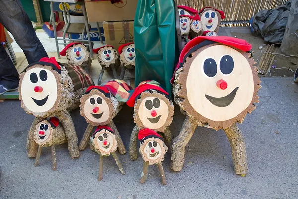 Santa Llucia Fair, Barcelona — Stock Photo, Image