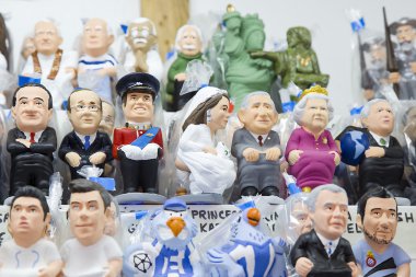 santa llucia fuar, barcelona içinde caganers