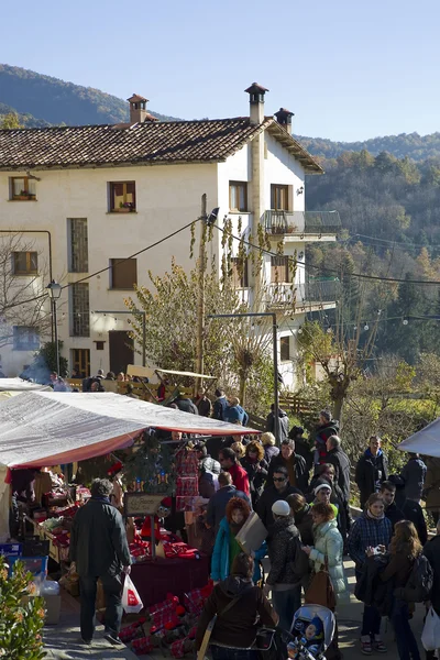 Christmas fair in Espinelves, Spain — Stock Photo, Image