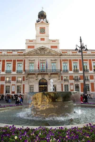 Πλατεία Puerta del sol, Μαδρίτη — Φωτογραφία Αρχείου
