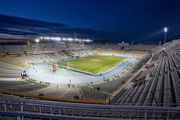 Olympic stadium of Barcelona