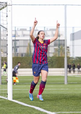 FC barcelona kadınlar hedef kutlama