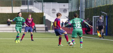 Kadınlar futbol maç fc barcelona vs levante