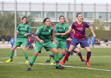 Kadınlar futbol maç fc barcelona vs levante