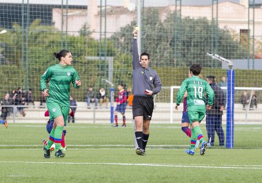 Kadınlar futbol maç fc barcelona vs levante