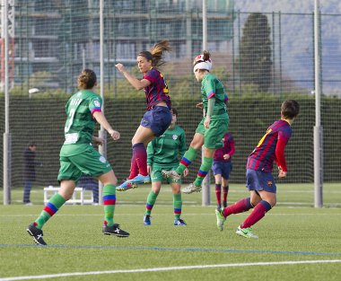 Kadınlar futbol maç fc barcelona vs levante