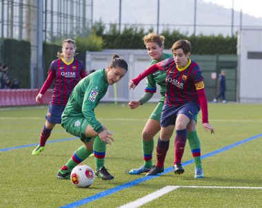 Kadınlar futbol maç fc barcelona vs levante
