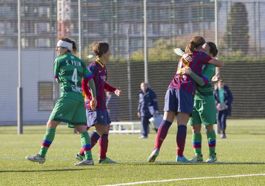 Kadınlar futbol maç fc barcelona vs levante