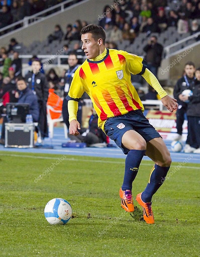 Cristian Tello Catalonia National Team Stock Editorial Photo