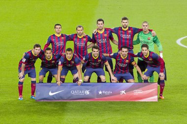 FC barcelona oyuncuları 2014