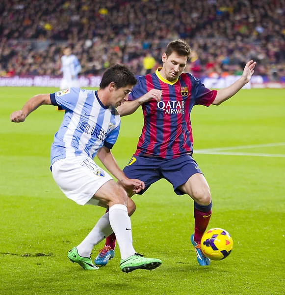 Lionel Messi in Aktion — Stockfoto