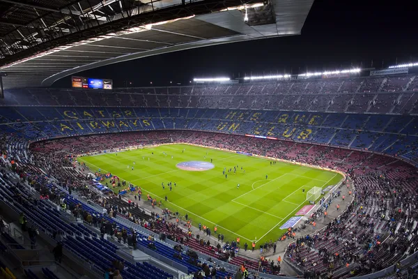 Camp nou stadion fc barcelona — Stockfoto