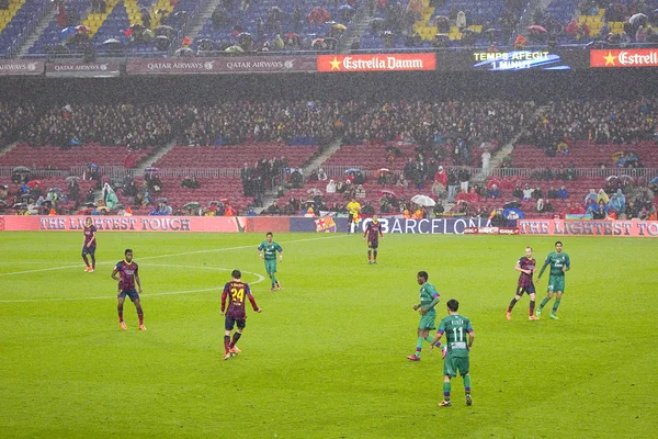 Jogo de futebol — Fotografia de Stock