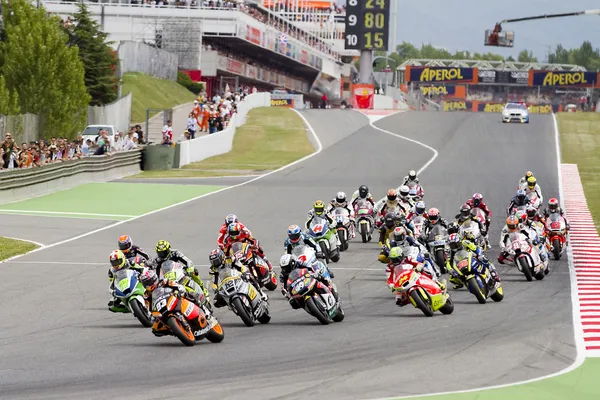 Corrida de Moto Grand Prix — Fotografia de Stock