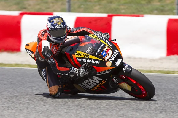 Colin Edwards racing — Stock Photo, Image