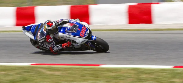 Jorge Lorenzo racing — Stock Photo, Image