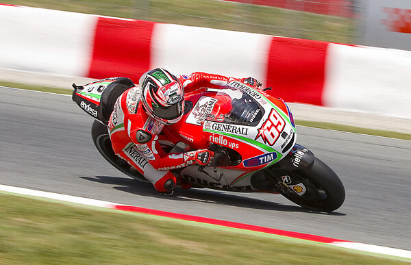 Nicky Hayden racing
