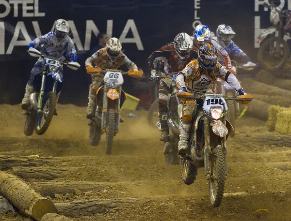 Superenduro race — Stockfoto