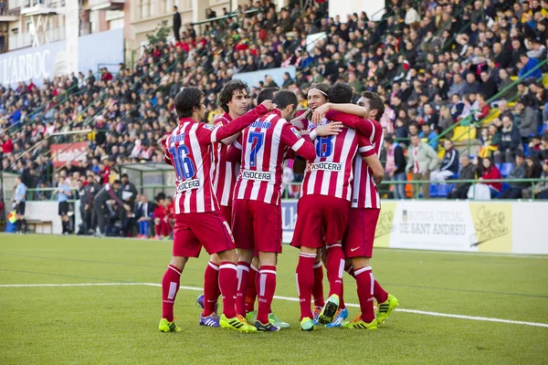 Goal celebration — Stock Photo, Image