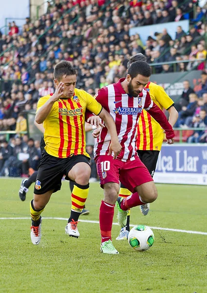 Arda Turan in azione — Foto Stock