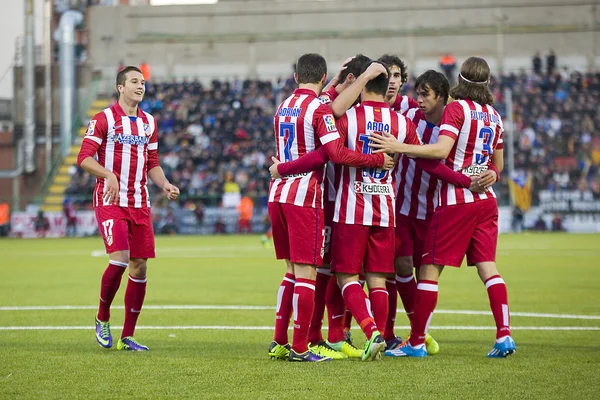 Goal celebration — Stock Photo, Image