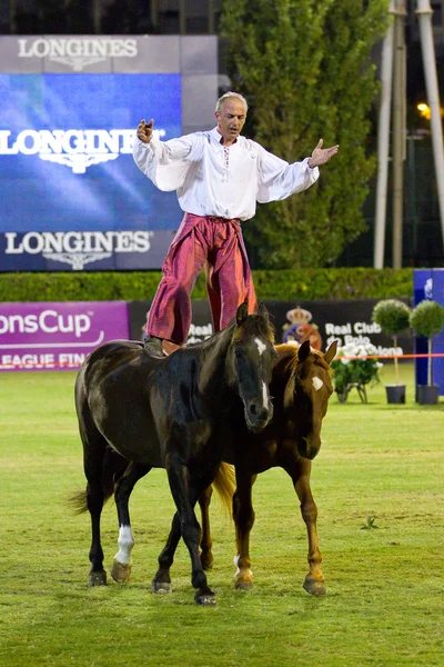 Exposition de chevaux — Photo