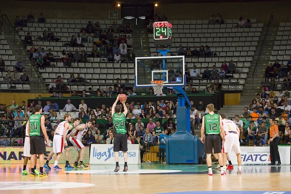 Alex barrera tiro un punto — Stockfoto