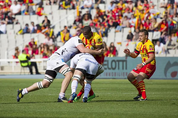 Wandile Mjekevu in action — Stock Photo, Image