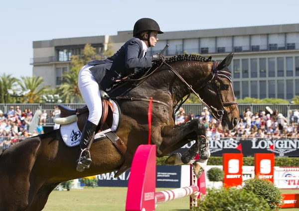 Salto de cavalo - Athina Onassis — Fotografia de Stock