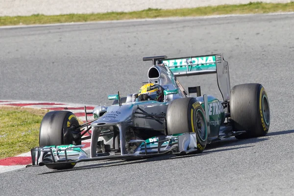 Fórmula 1 Lewis Hamilton — Fotografia de Stock