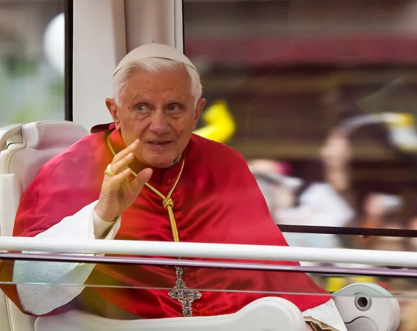 Påven Benedictus xvi — Stockfoto