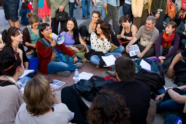 Spanish Revolution days — Stock Photo, Image