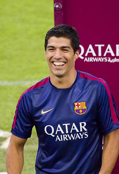 Luis suarez i fc barcelona — Stockfoto