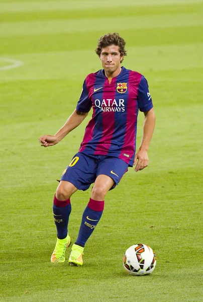 Sergi Roberto del FC Barcelona — Foto Stock
