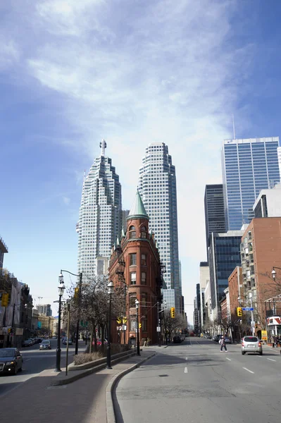 Центр міста Торонто будівель Стокове Зображення