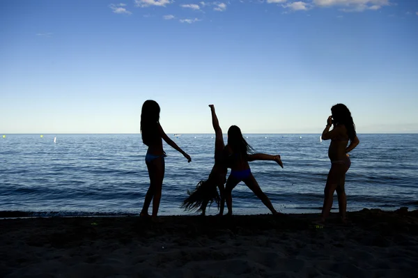 Party on beach — Stock Photo, Image