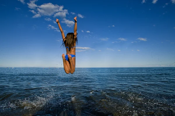 Fête sur la plage Images De Stock Libres De Droits