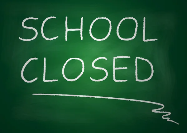 School gesloten — Stockfoto