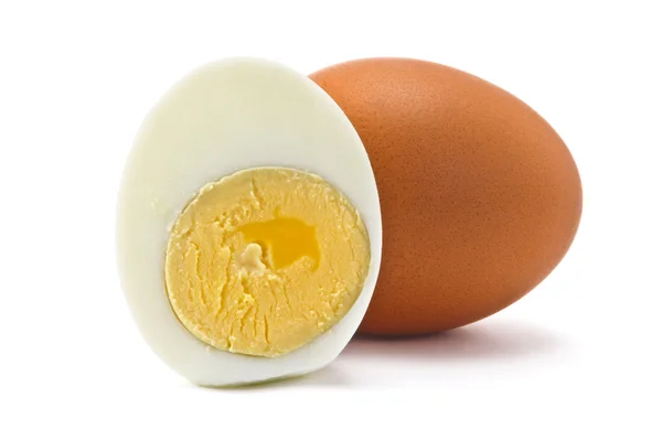 Half boiled eggs — Stock Photo, Image