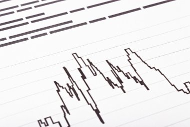 Grafikte metin ile sayfa