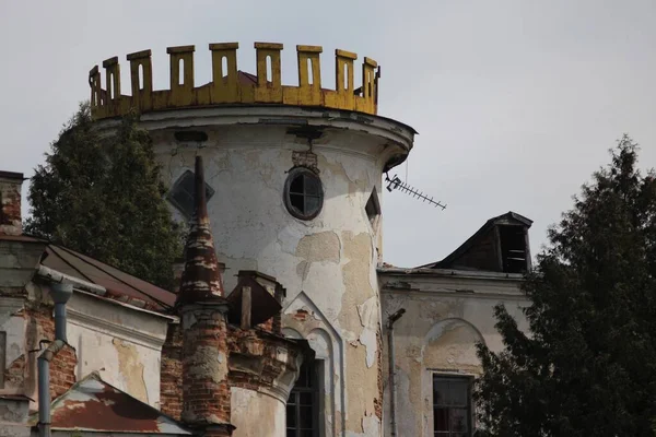 Zámek Hraběte Rumyantseva Zadunajského Vesnici Vyšenki Chernihiv Region Ukrajina — Stock fotografie