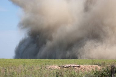 Russian Aerial Bombs And Unexploded Ordnance Disposal Near Chernihiv, Ukraine